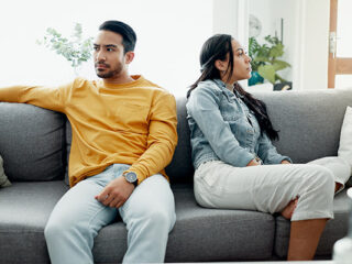 Mature African American man in deep thought. DivorceTherapy