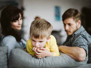 Mature African American man in deep thought. Parenting